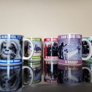 Star Wars Hilarious set of 6 mugs